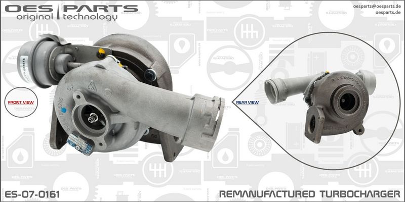 OES PARTS Компрессор, наддув ES-07-0161